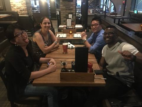 DEFCON Toronto 1 year anniversary dinner & iHack Toronto CTF @ ELEPHANT & CASTLE, photo 4